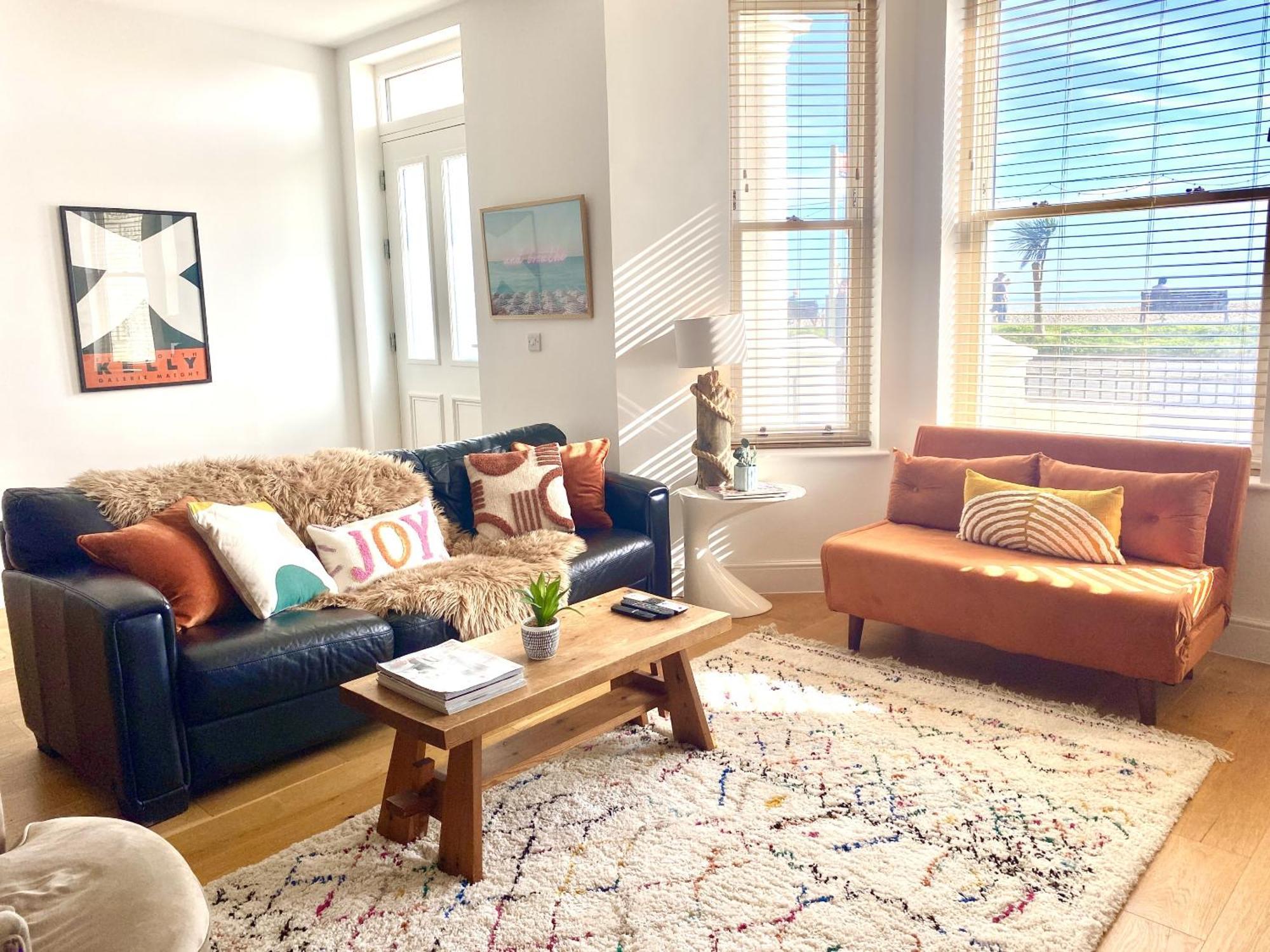 Stunning 2 Bed Apartment Sea Views And Parking Worthing Eksteriør billede